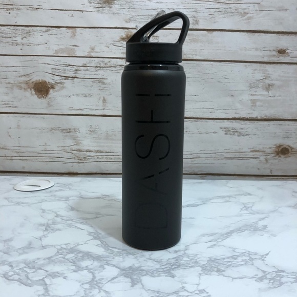 DASH by Kardashain Matte Black Sip Waterbottle - Picture 1 of 6